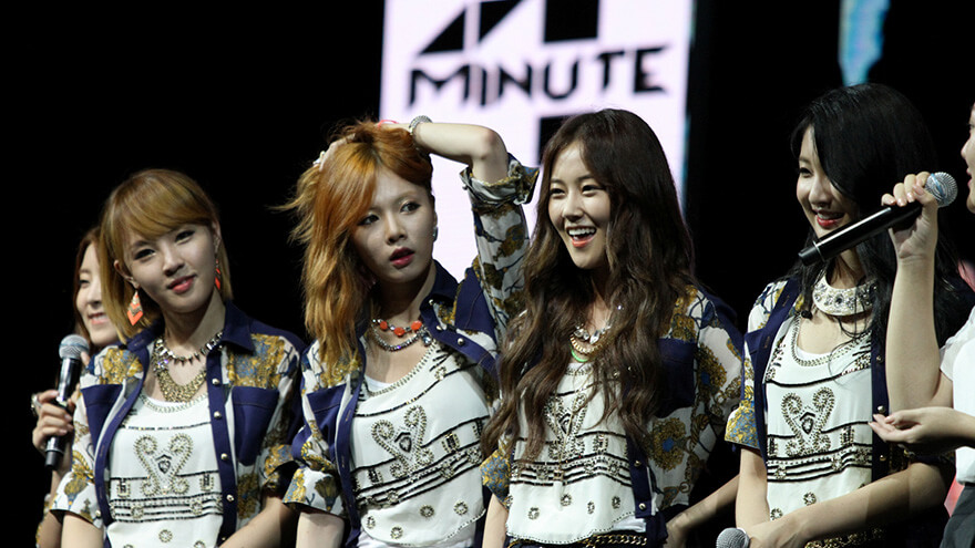 4minute was a Kpop group close to their Japanese audience