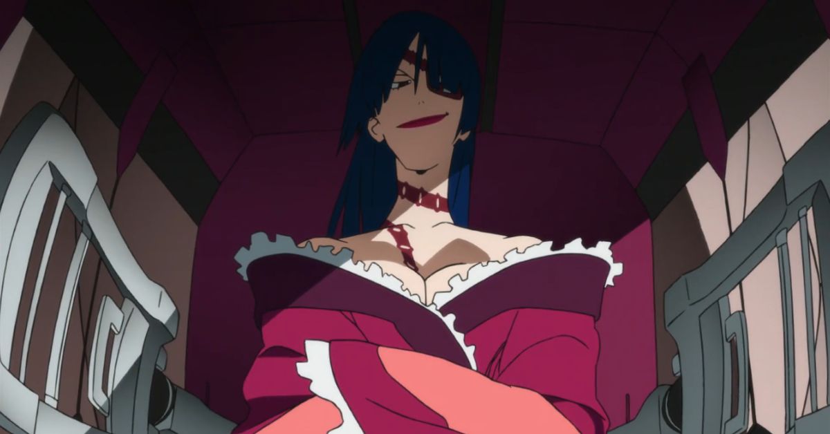 Adiane from Tengen Toppa Gurren Lagann is one of the best anime girls with eyepatches. 