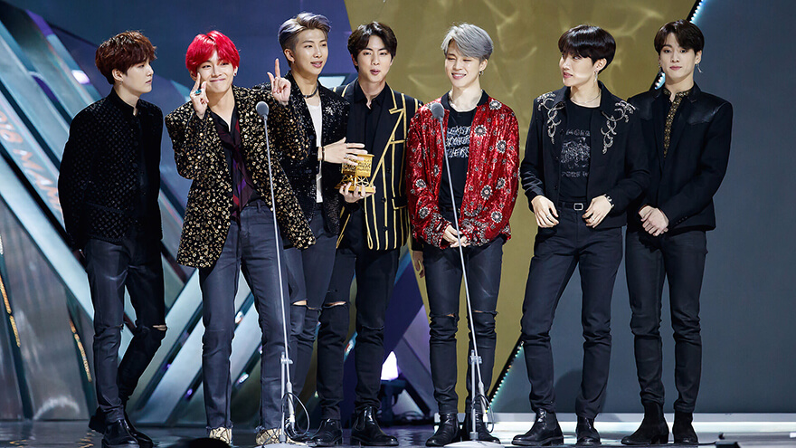 BTS recently performed at the Grammys and held a concert in Las Vegas