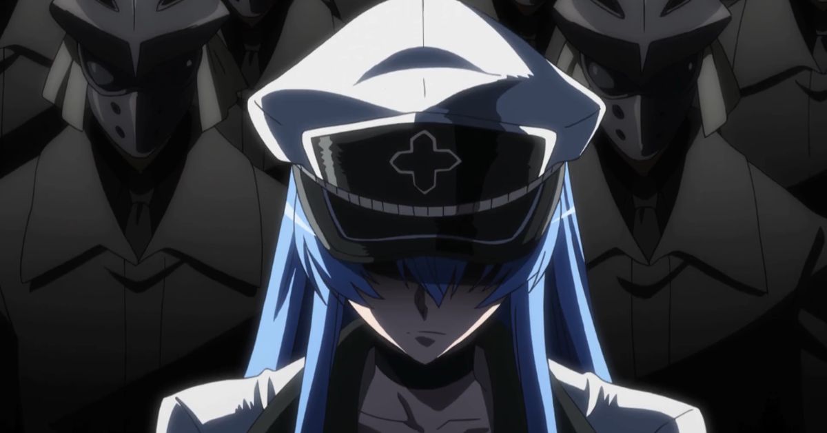 Esdeath from Akame Ga Kill is one of the craziest yandere girls in anime. 