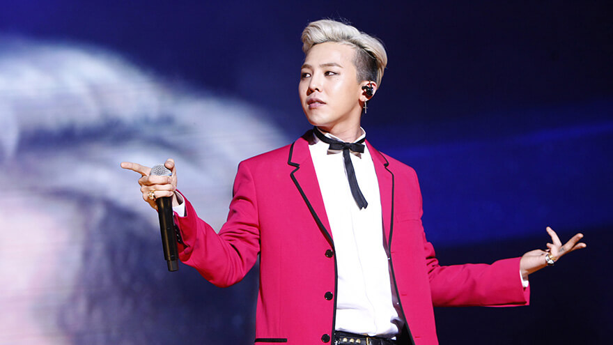 G-dragon the South Korean idol