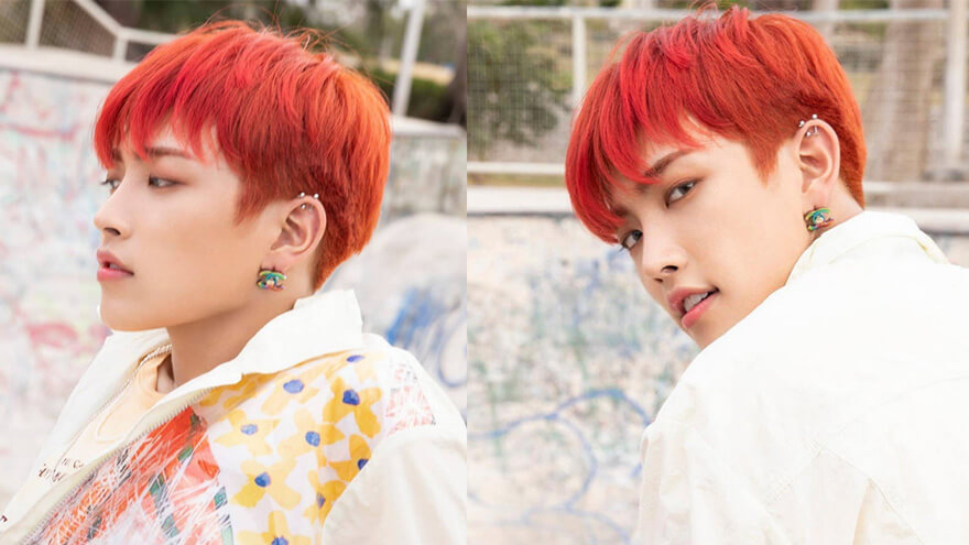 Hongjoong's piercings