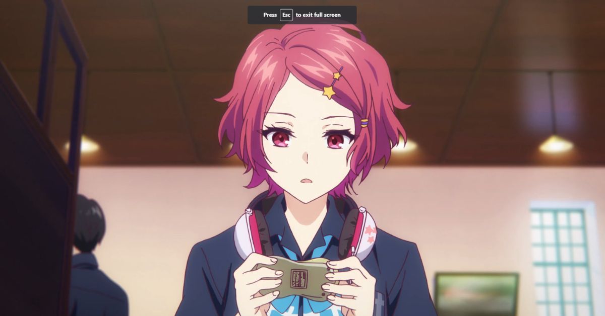 Koito Minase from Musaigen No Phantom World is one of the best anime girls with headphones.