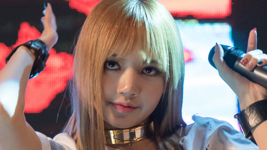 Lisa from Blackpink is a k-pop idol highly in-demand