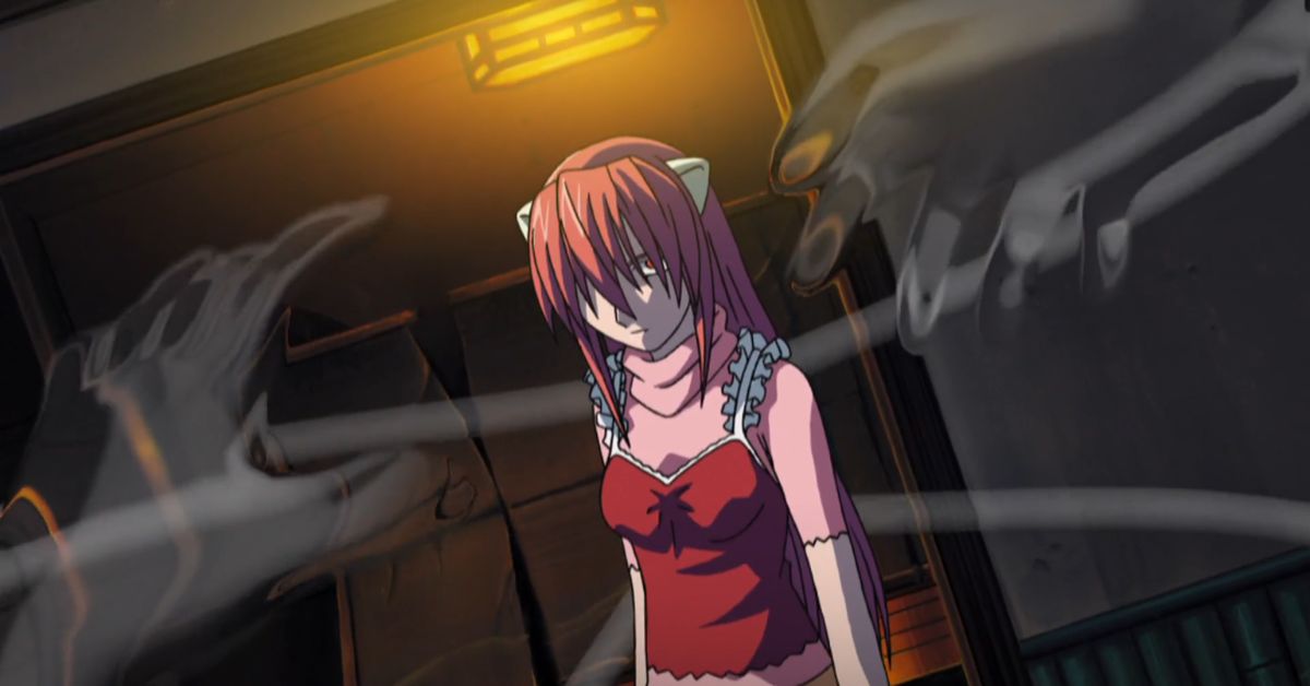 Lucy from Elfen Lied is one of the craziest yandere girls in anime.