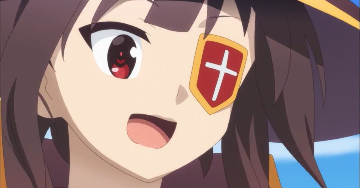 Megumin from KonoSuba is one of the best anime girls with eyepatches. 