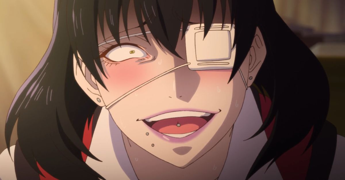 Midari Ikishima from Kakegurui is one of the best anime girls with eyepatches. 