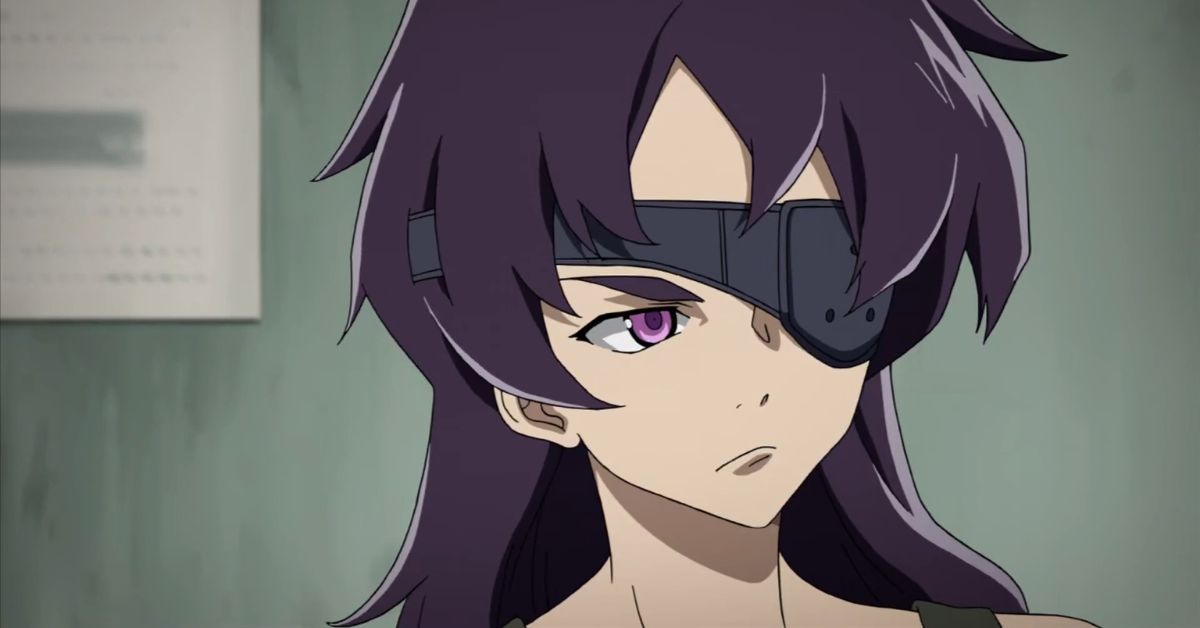 Minene Uryuu from Mirai Nikki is one of the best anime girls with eyepatches. 