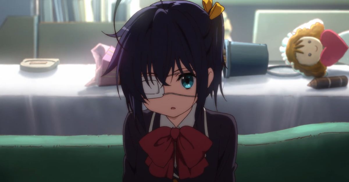 Rikka Takanashi from Love, Chunibyo and Other Delusions is one of the best anime girls with eyepatches. 