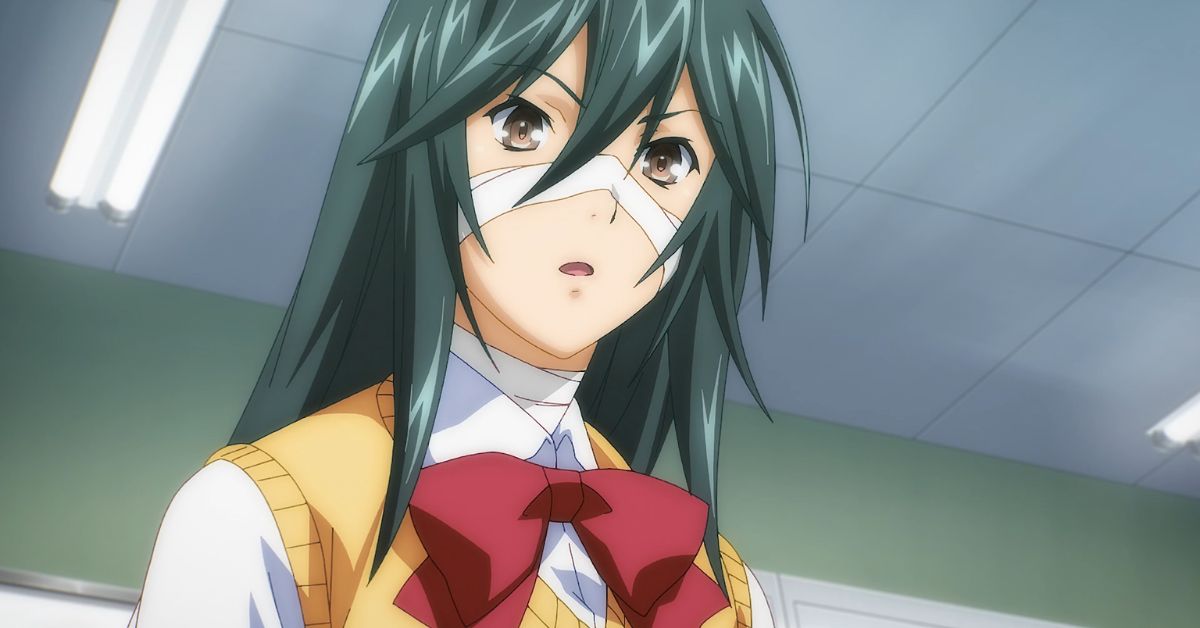 Shikei Roshuku from Shin Ikkitousen is one of the best anime girls with nose plaster.