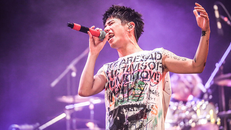 Takahiro Moriuchi from One Ok Rock Japanese boy band