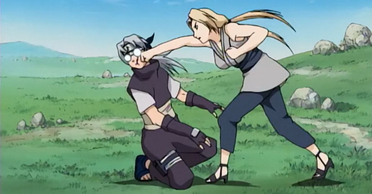 Tsunade from Naruto is one of the badass anime girls who throw the best punches.