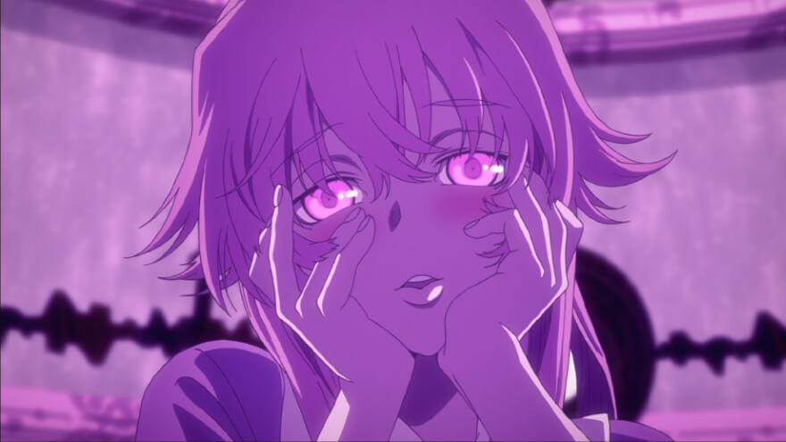 Yuno Gasai from Future Diary is a perfect yandere
