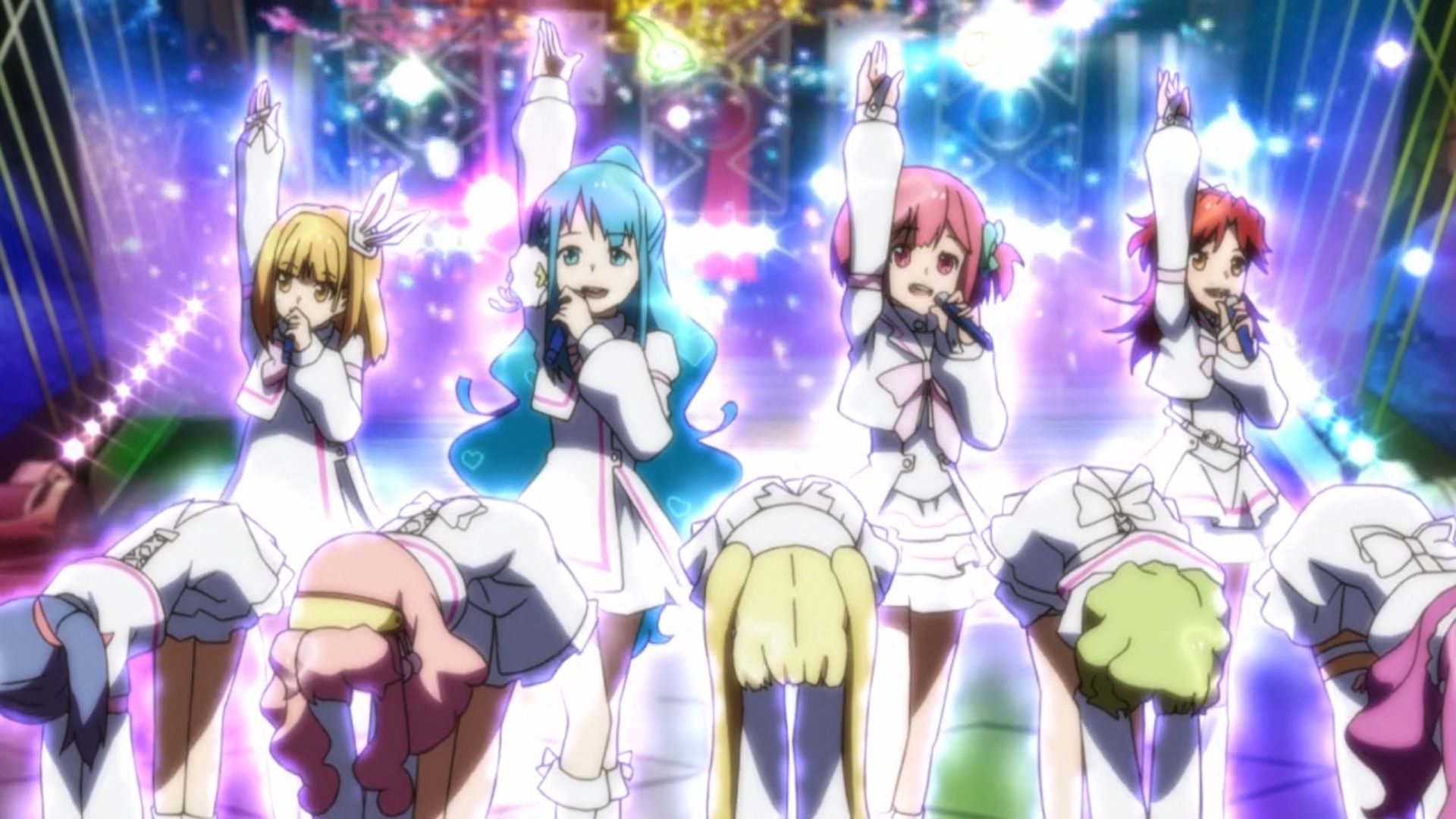 AKB0048 is one of the best anime series with girl idols. 