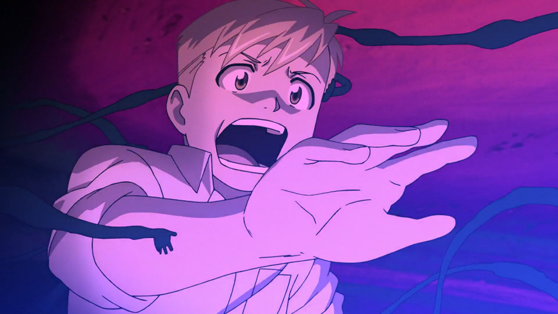 Alphonse Elric from Fullmetal Alchemist: Brotherhood is one of the top sad anime boys. 