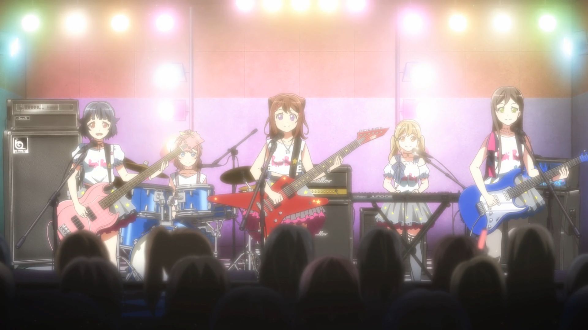 BanG Dream! is one of the best anime series with girl idols. 