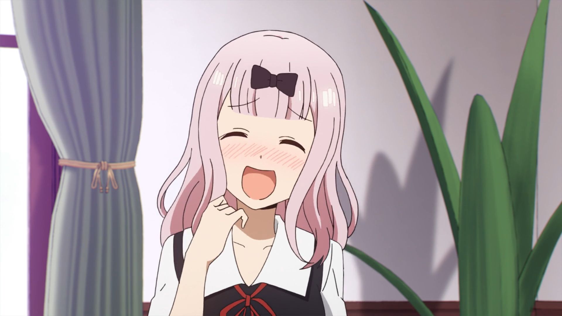 Chika Fujiwara from Kaguya-Sama: Love Is War is one of the cute anime girls. 