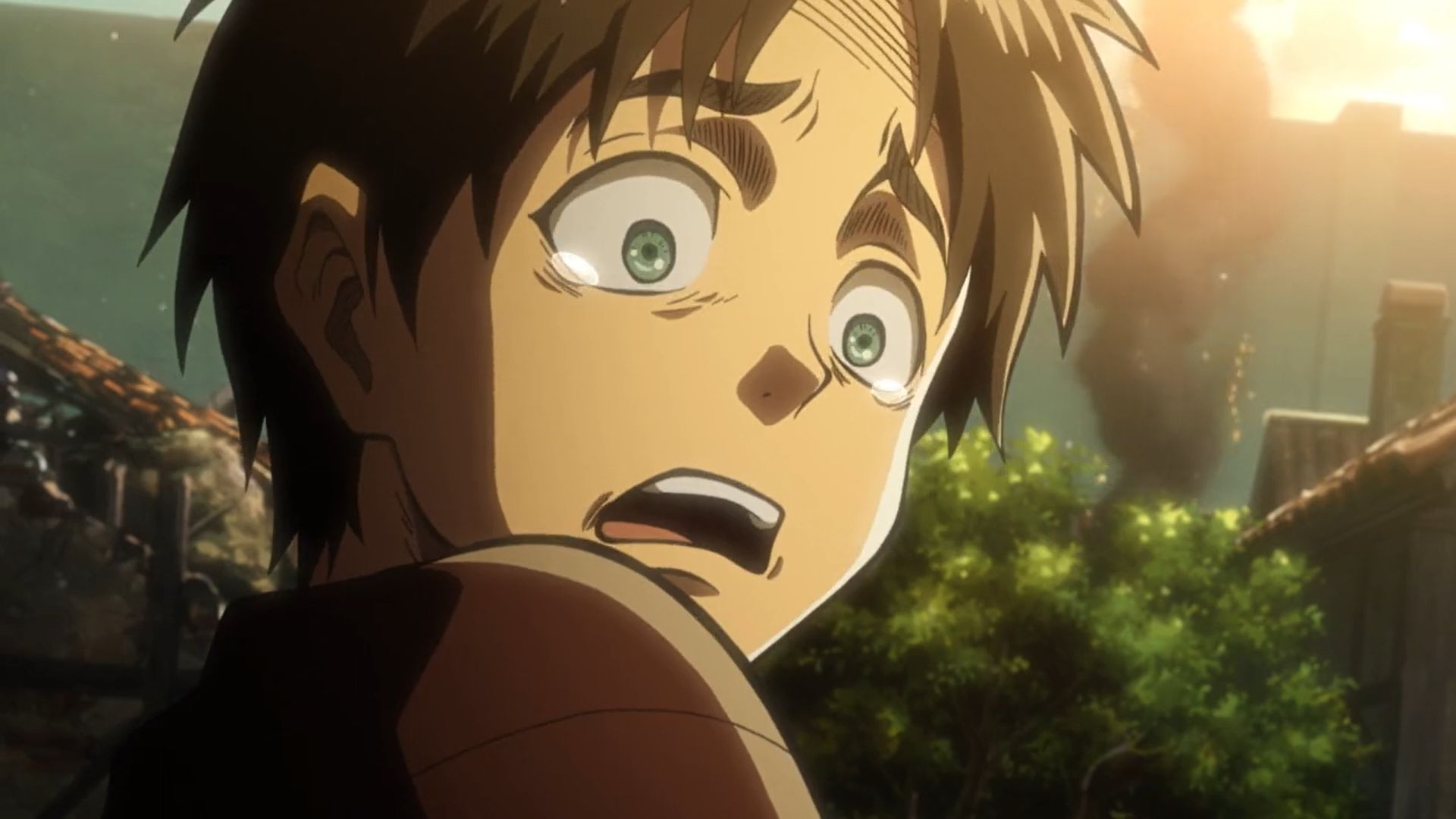 Eren Yeager from Attack On Titan is one of the top sad anime boys.