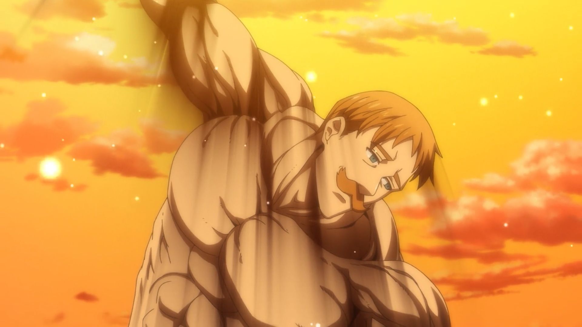 Escanor from Seven Deadly Sins is one of the coolest anime boys. 