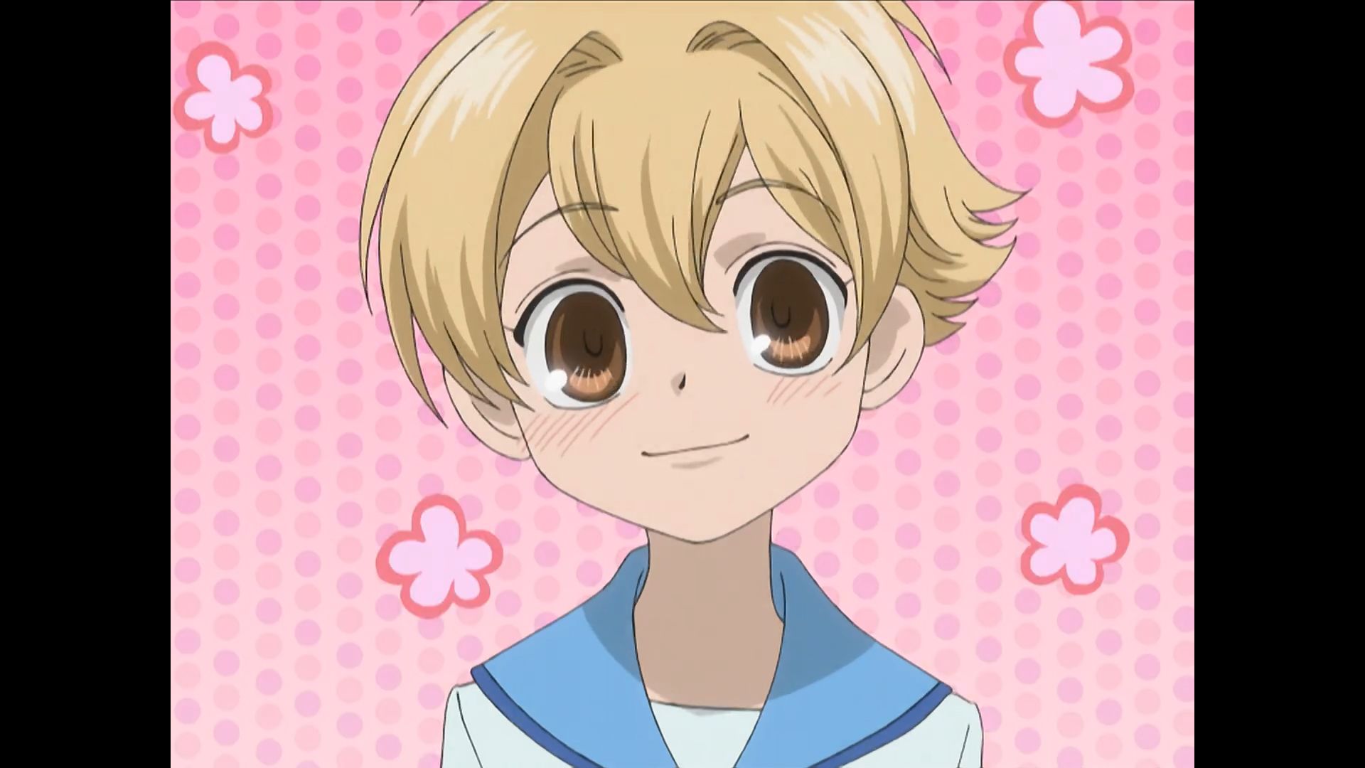 Mitsukuni Haninozuka from Ouran High School Host Club is one of the cute anime boys.