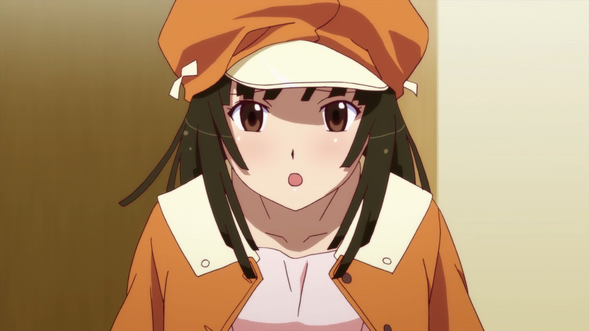 Nadeko Sengoku from Bakemonogatari is one of the cute anime girls. 