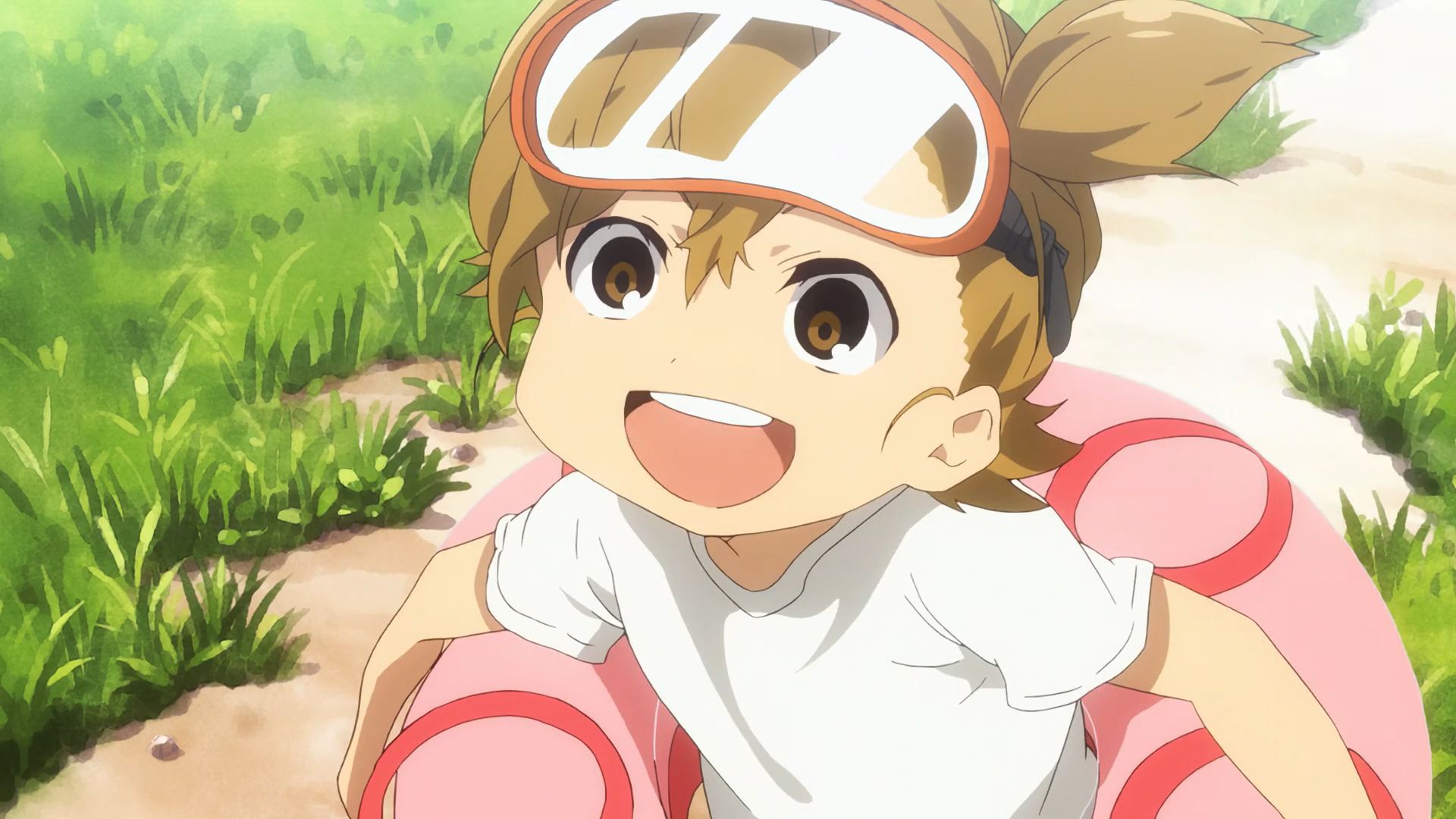 Naru Kotoishi from Barakamon is one of the cute anime girls.