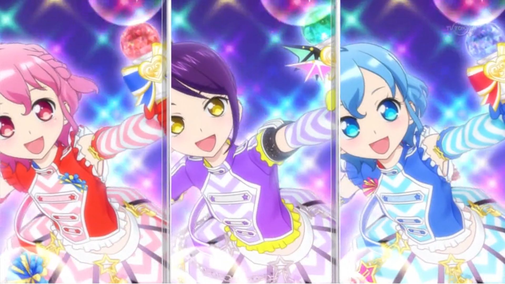 PriPara is one of the best anime series with girl idols. 
