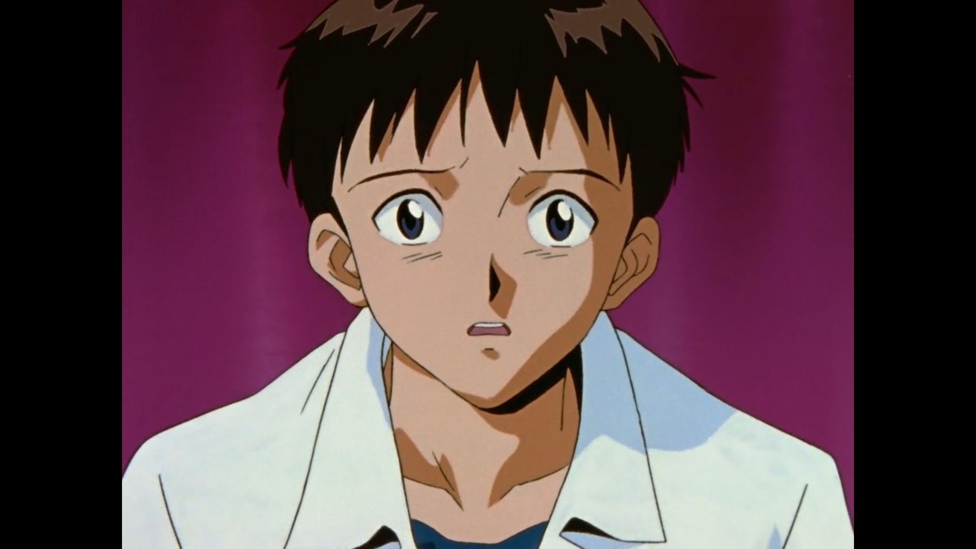 Shinji Ikari from Neon Genesis Evangelion is one of the top sad anime boys. 
