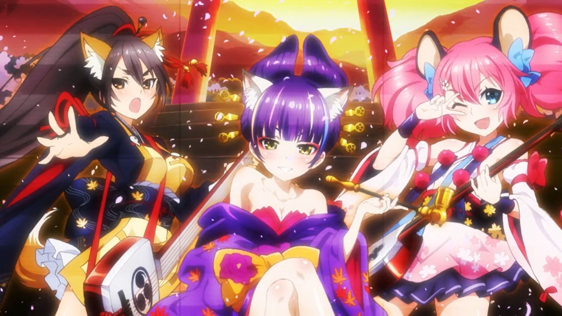 Show By Rock!! is one of the best anime series with girl idols. 