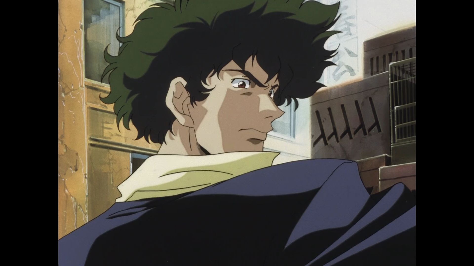 Spike Spiegel from Cowboy Bebop is one of the coolest anime boys. 
