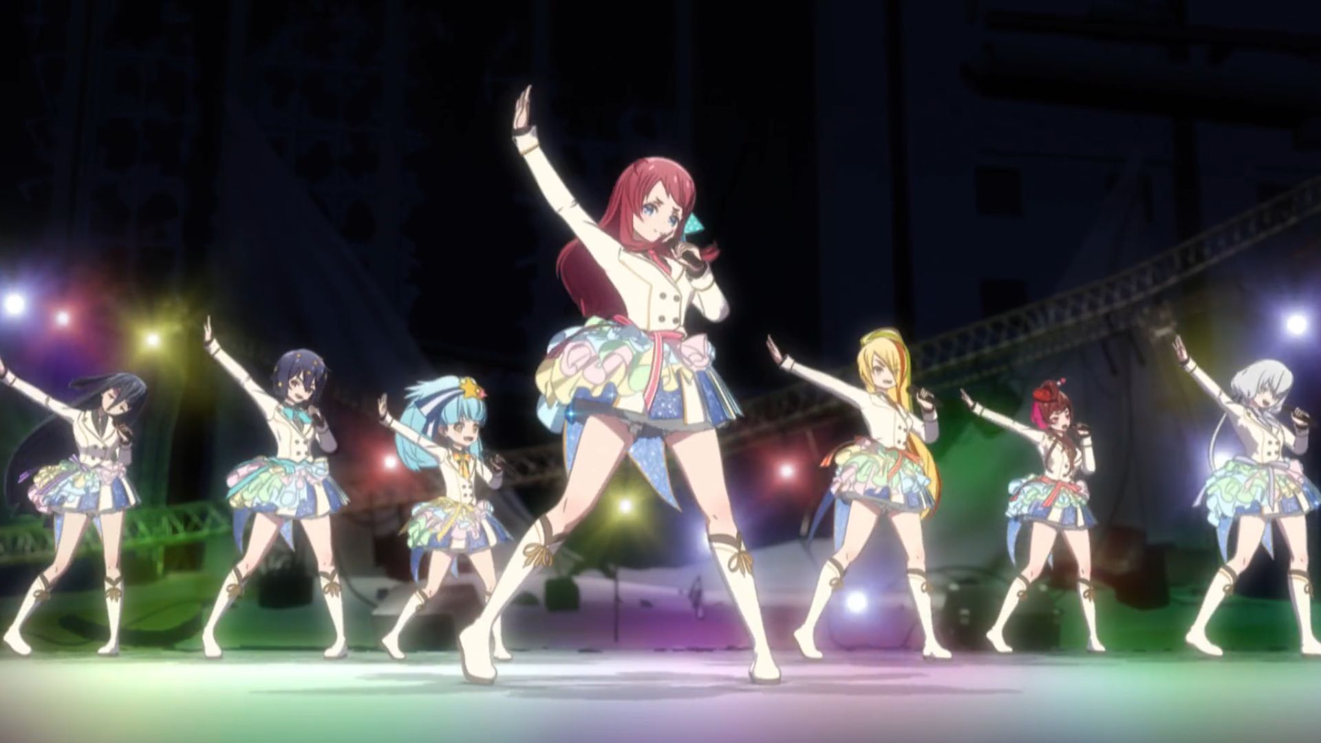 Zombieland Saga is one of the best anime series with girl idols. 