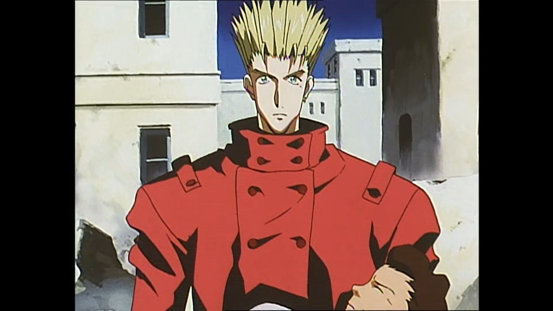 Trigun is one of the best anime with overpowered main character. 